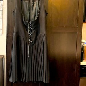 MUGLER black dress.